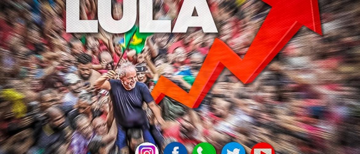 Lula assume a liderança em popularidade digital, segundo pesquisa