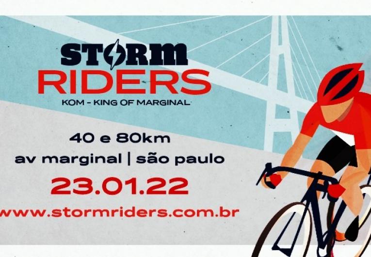 Corrida de bike na Marginal Pinheiros comemora aniversário de 468 anos de São Paulo