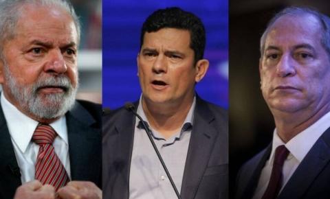 Sem cargos públicos, Lula, Ciro, Moro e presidentes de partidos ganham em média R$ 20 mil por mês; veja os salários
